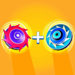 spinner merge android application logo